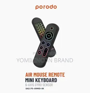 Porodo (Pd-Armkb-Bk) Air Mouse Keyboard - Black