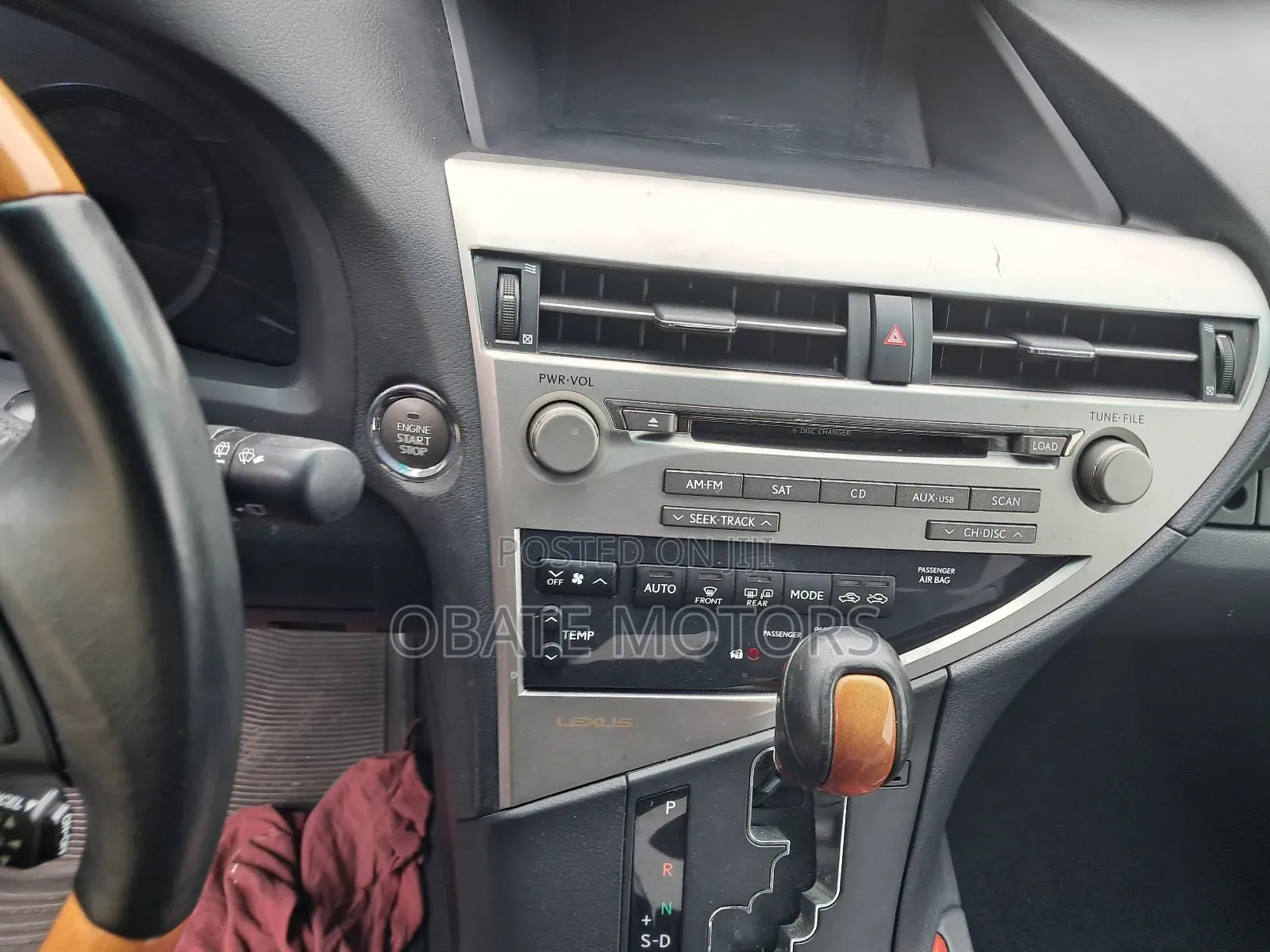 Lexus RX 350 AWD 2012 Gray