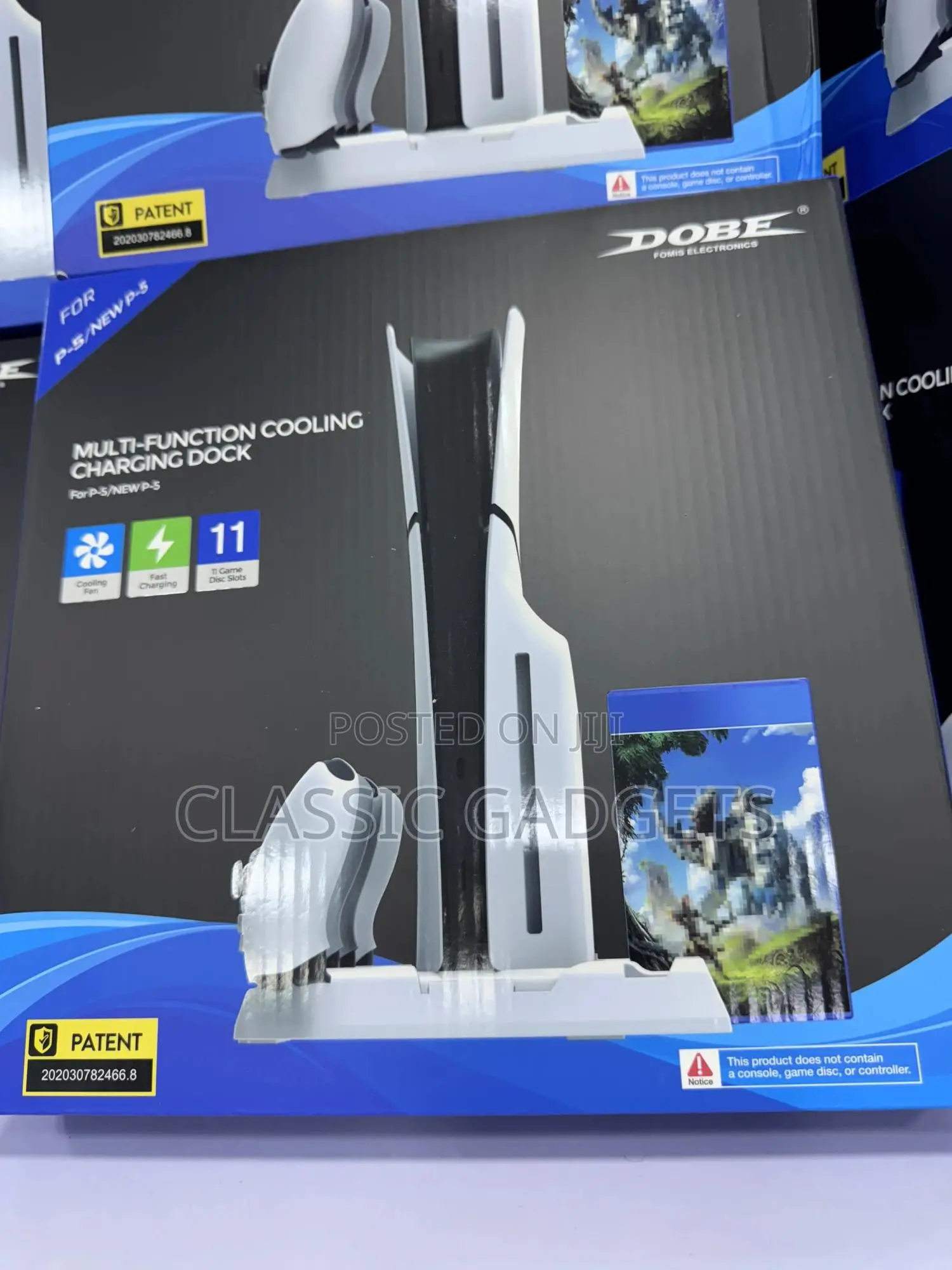 Dobe Multifunctional Charging Dock for Ps5/Ps5 Slim