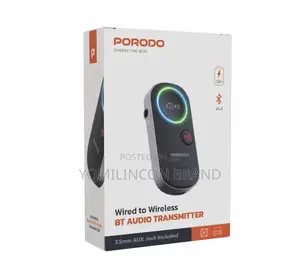 Porodo Wired to Wireless BT Audio Transmitter