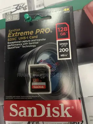 Sandisk Extreme Pro SDXC Uhs-i Card 128gb