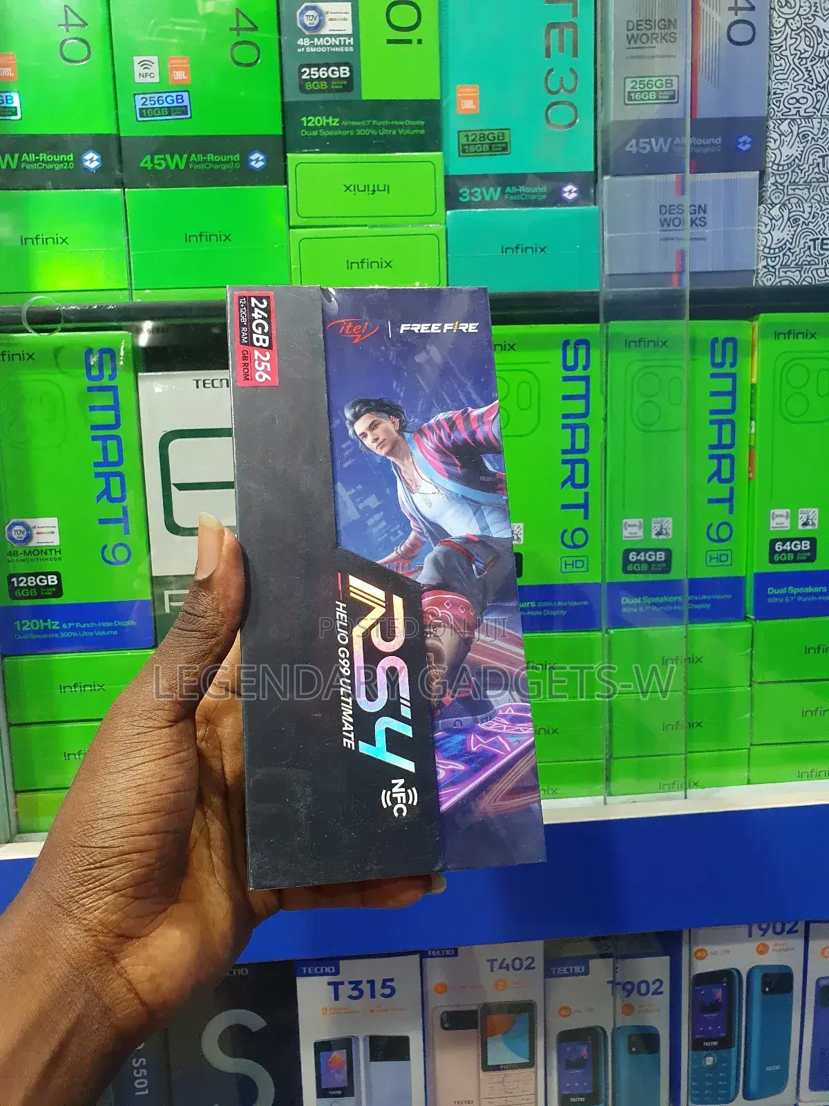 New Itel RS4 256 GB