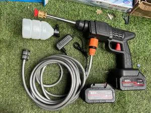 Wireless High Pressure Car Washer Gadget 48vh Double Battery