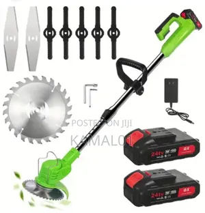 Electric Weed Wacker Cordless Two Rechargeable Battery