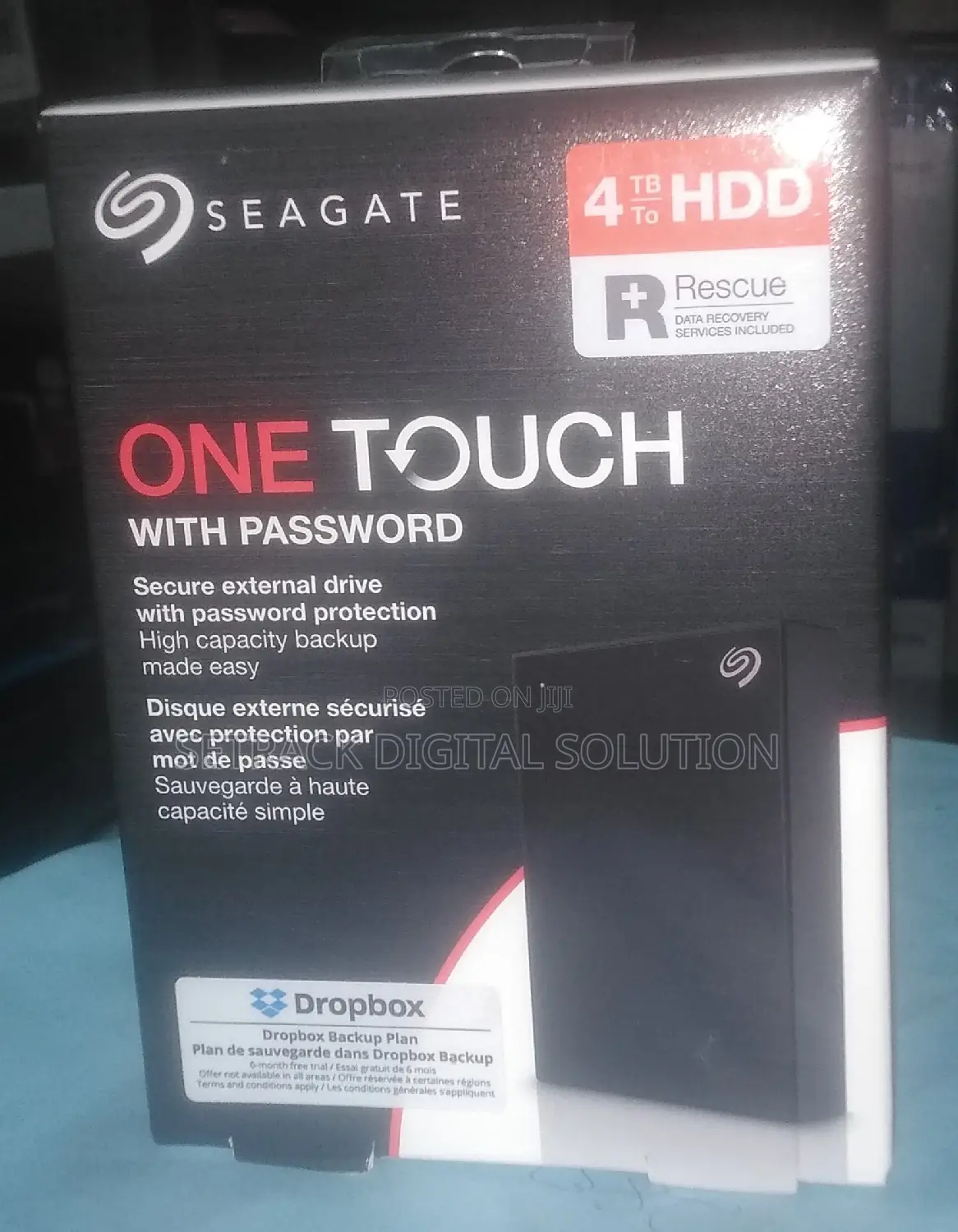 Seagate 4tb External Hard Drive HDD – Usb 3.0