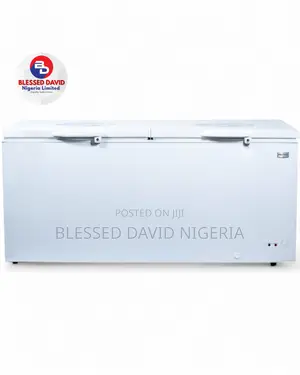 Nexus 520L Double Door Chest Freezer -NX-595 Silver
