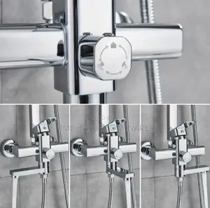 Chrome Polished Shower