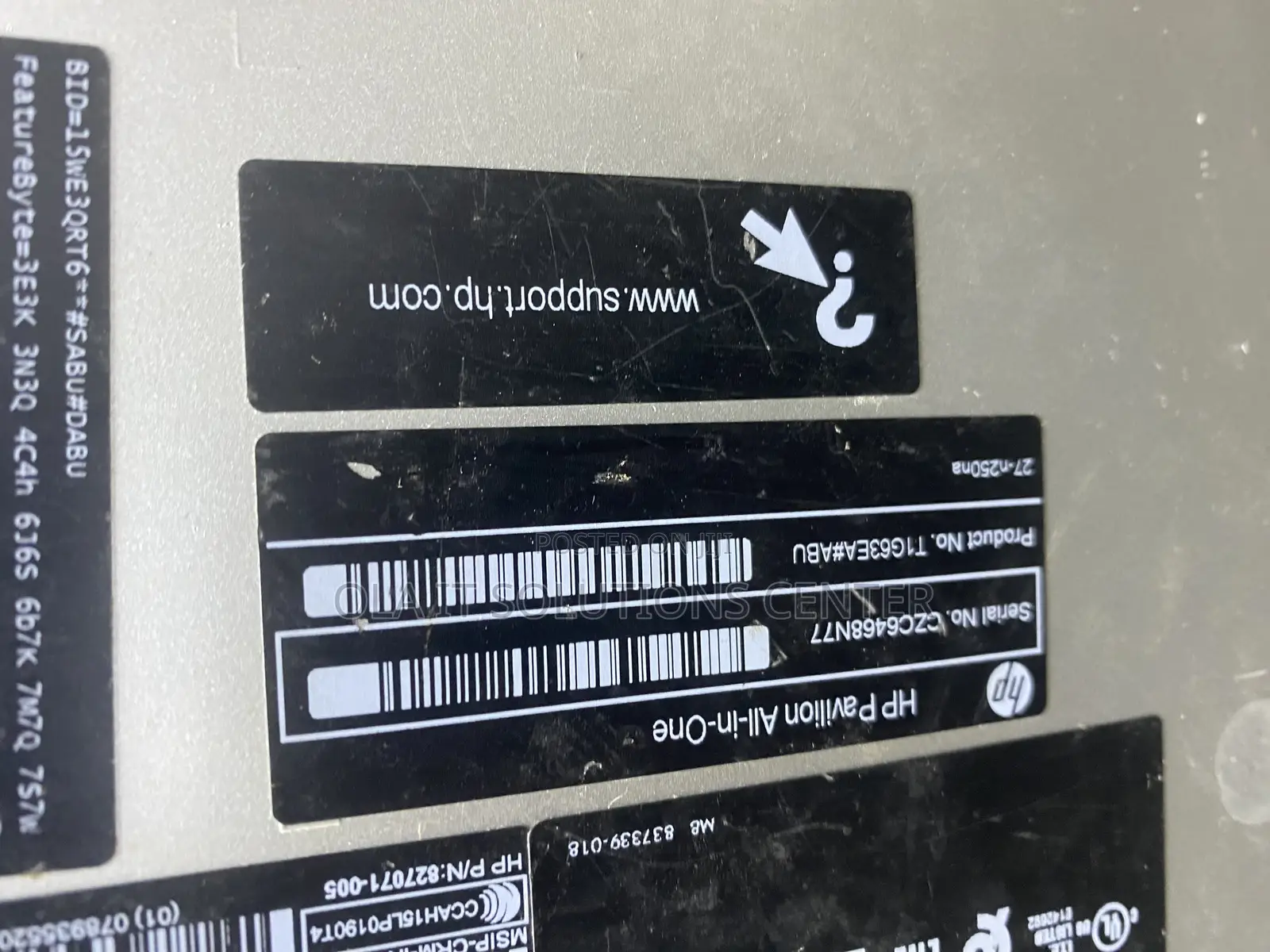Desktop Computer HP Pavilion 27 16GB Intel Core I5 HDD 2T