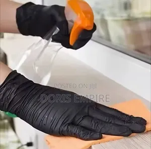 100 Pieces, Reusable Nitrile Gloves, Durable Household