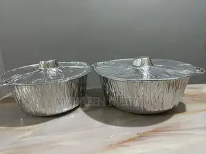 Foil Pot With a Lid (Medium)