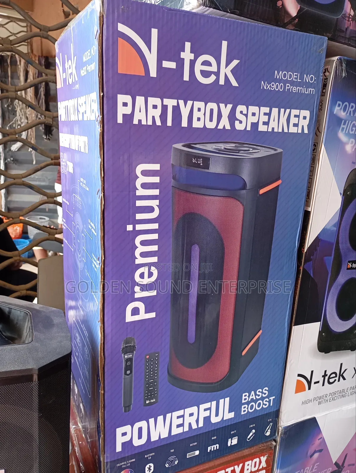 N Teck Party Box Speaker