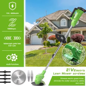 Doube Batteries Cordless Mower Garden Tools Trimming Machine