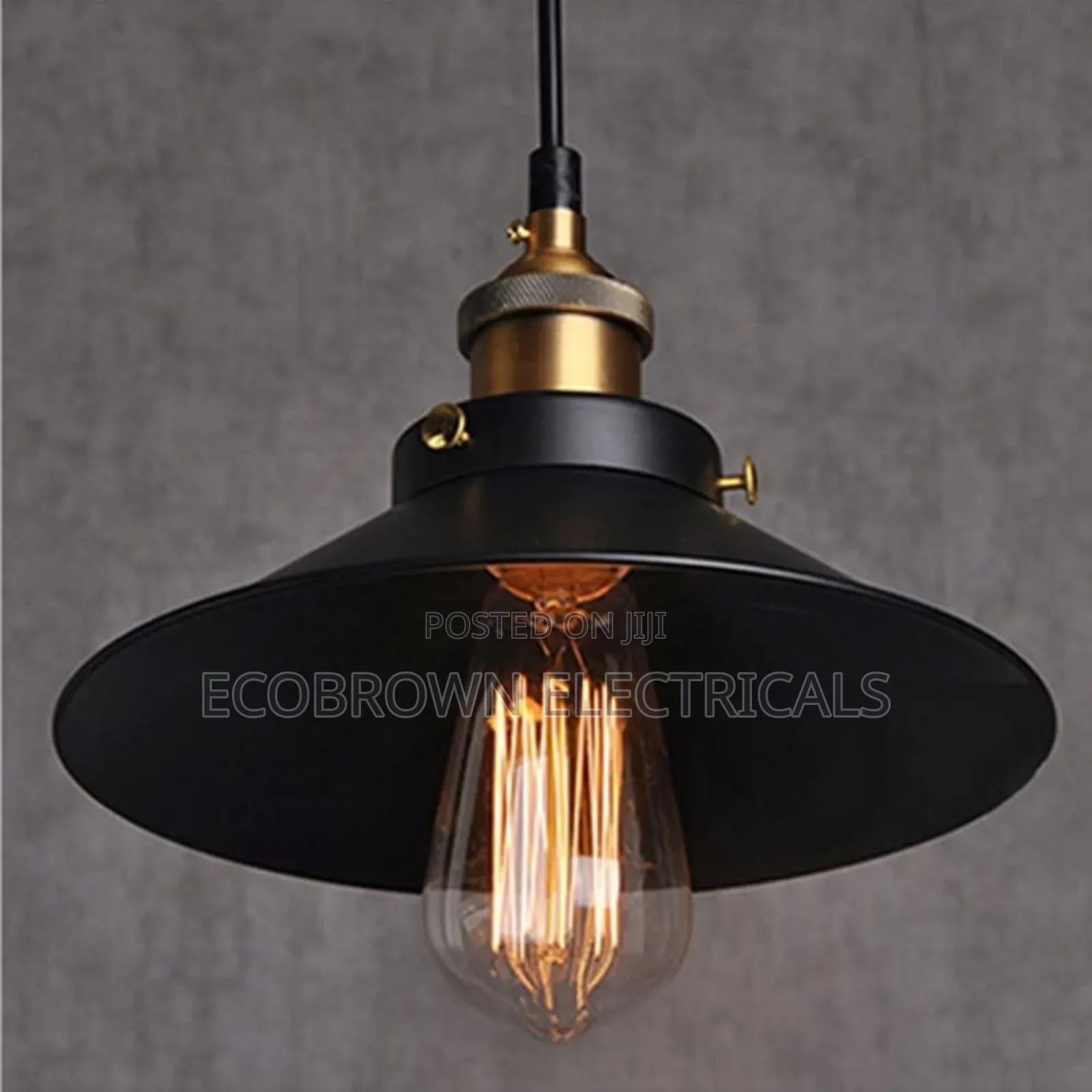 Single Beautiful Vintage Drop Light