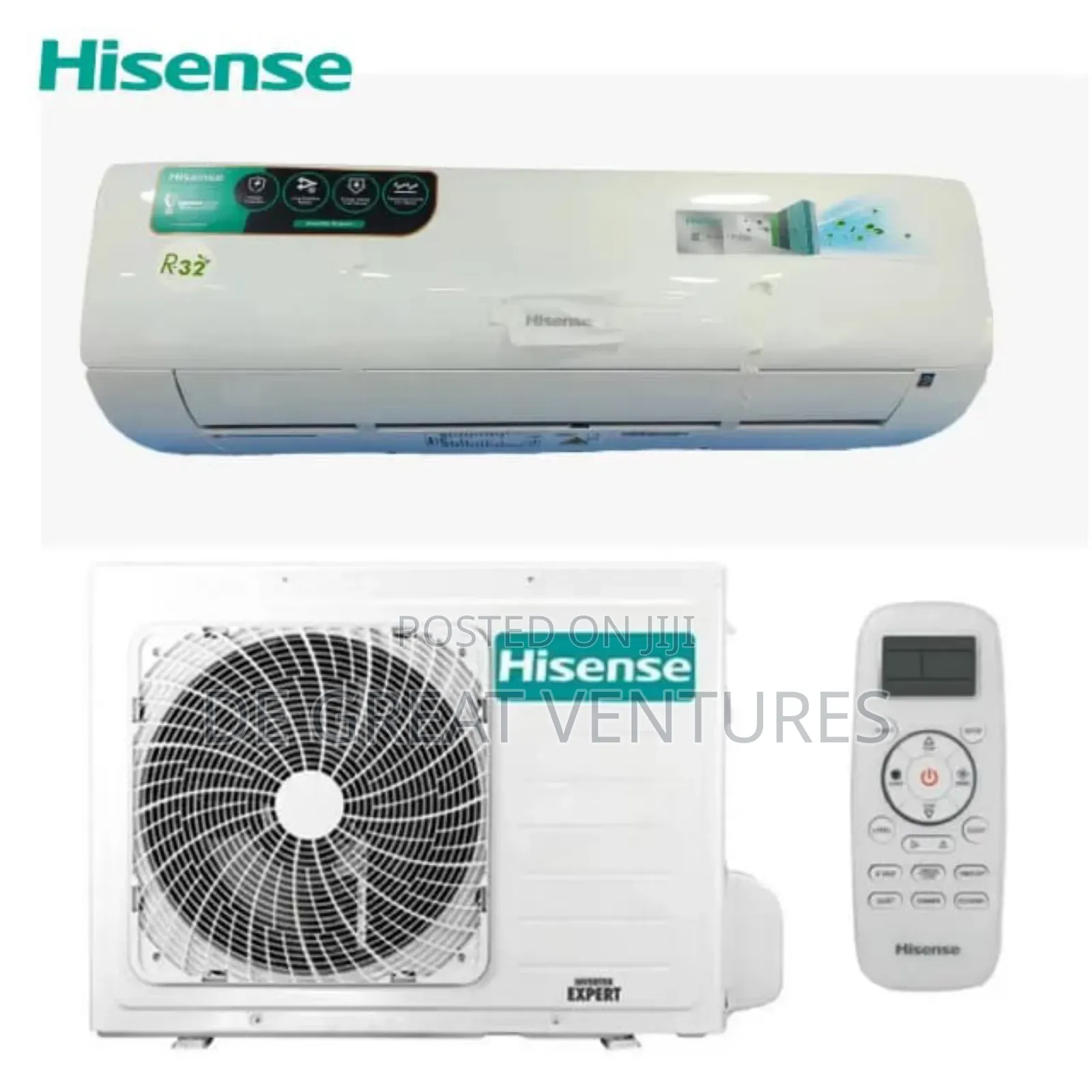 Brand New Hisense 1.5hp Split Unit Air Conditional✓Copper✓