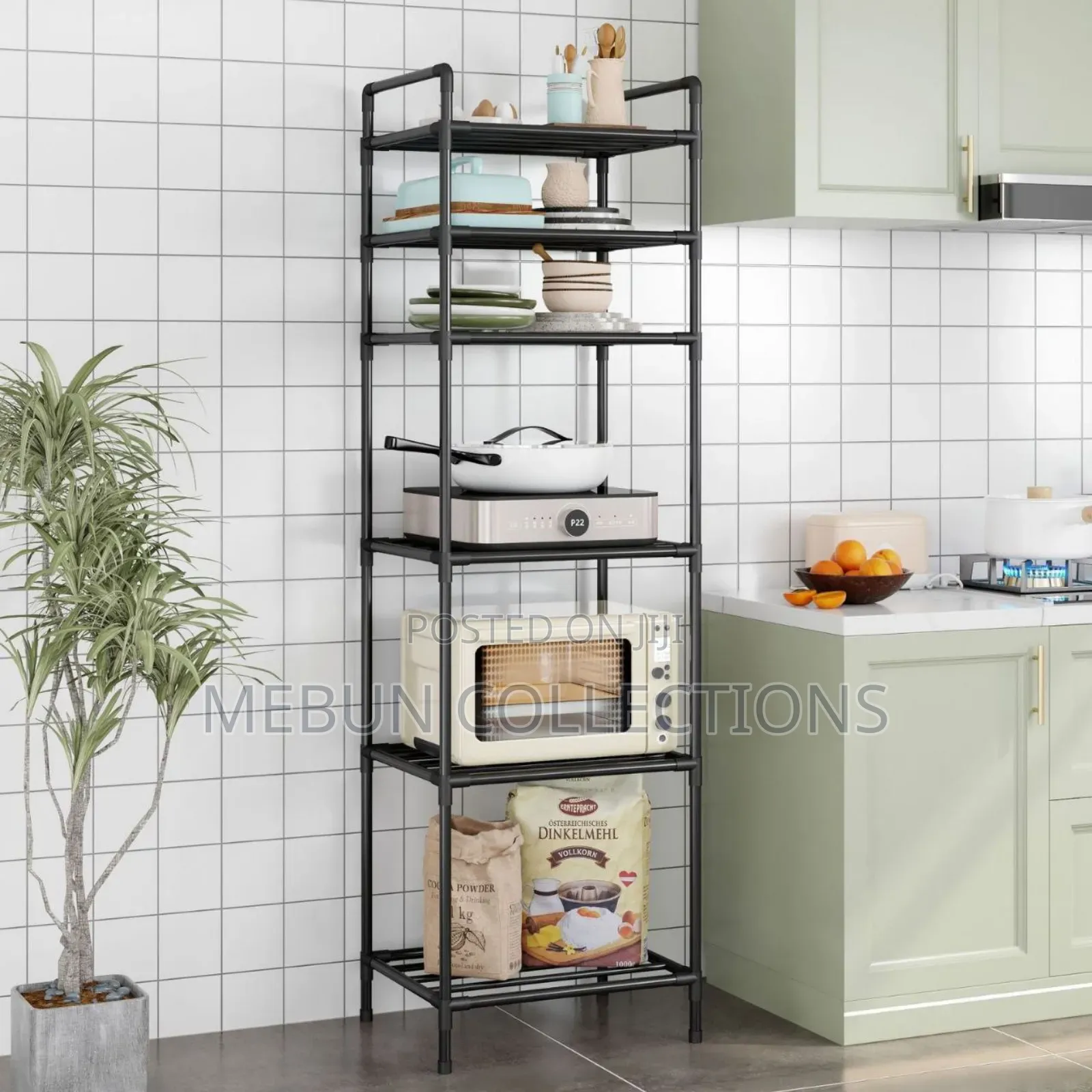 5 Layers Adjustable Kitchen/ Bathroom Storage Rack