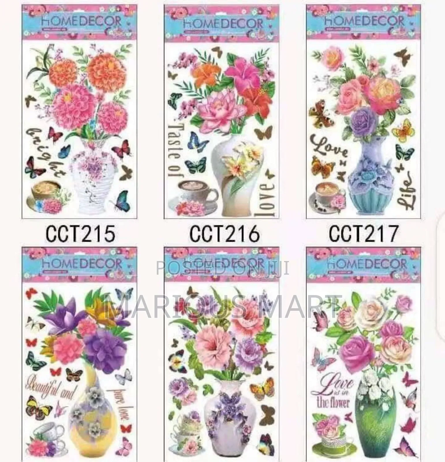 3D Flower Design Wall Devor