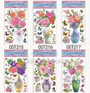 3D Flower Design Wall Devor