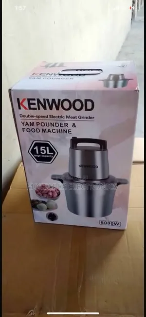 Kenwood 15l  Copper Coil Yam Pounder and Multipurpose Food Processor