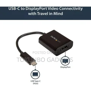 Startech.Com Usb C to Displayport Adapter - 60hz/ 30hz