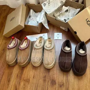 Original UGG Tassman Tazz Chestnut Ghost Half Shoe