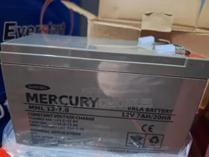 12v 7ah/20hr Agm/Gel Battery.