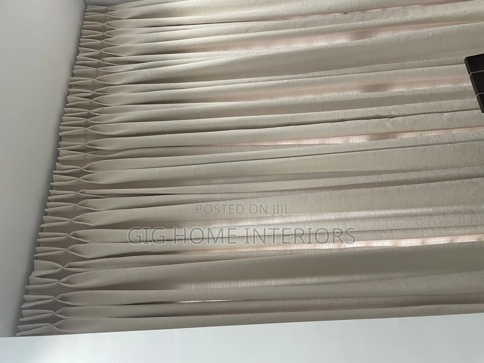 Premium Luxury Curtains Cream