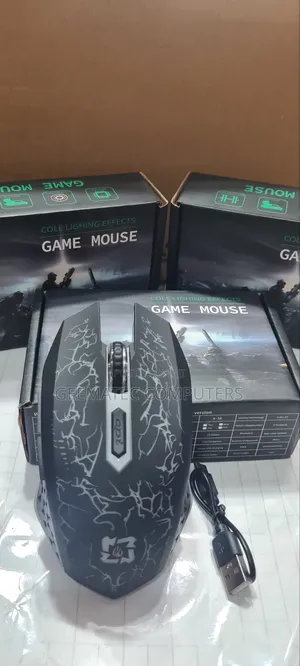 Game Mouse Wireless/ Bluetooth Rechargeable