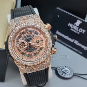 High Quality Automatic Ice Hublot Wrist for Men's