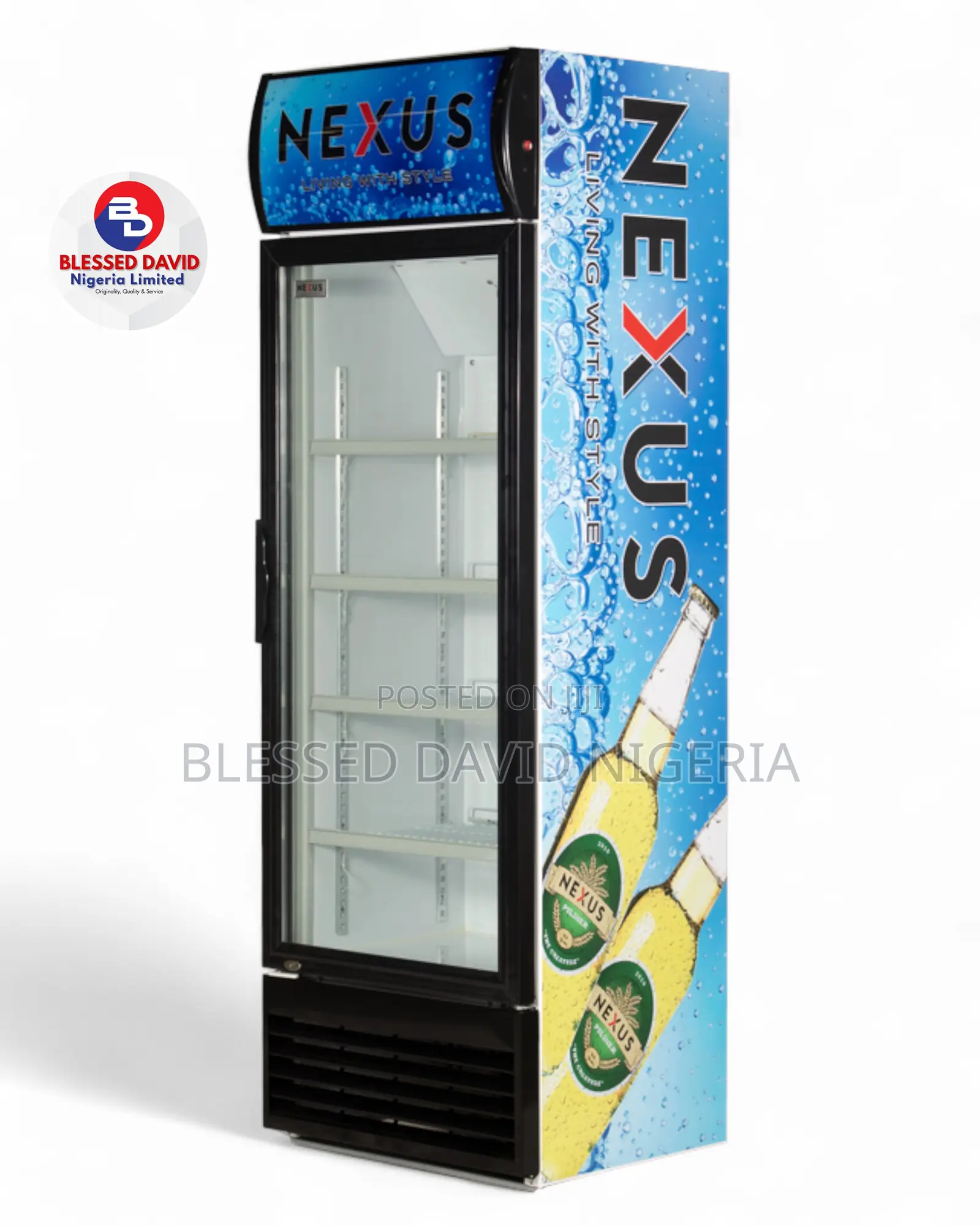 Nexus 240 Upright Showcase Refrigerator NX-401 (Chiller)