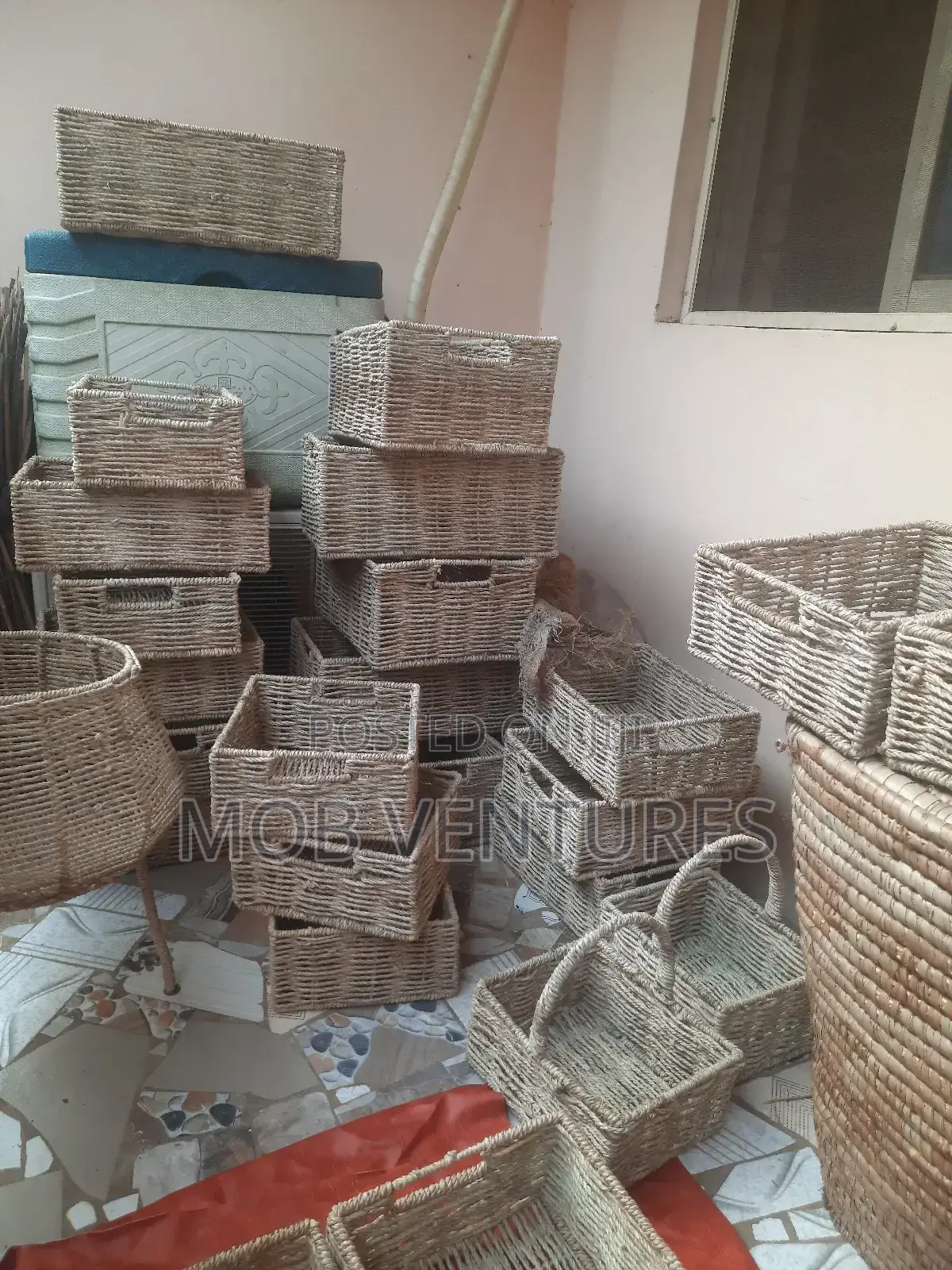Raffia Basket