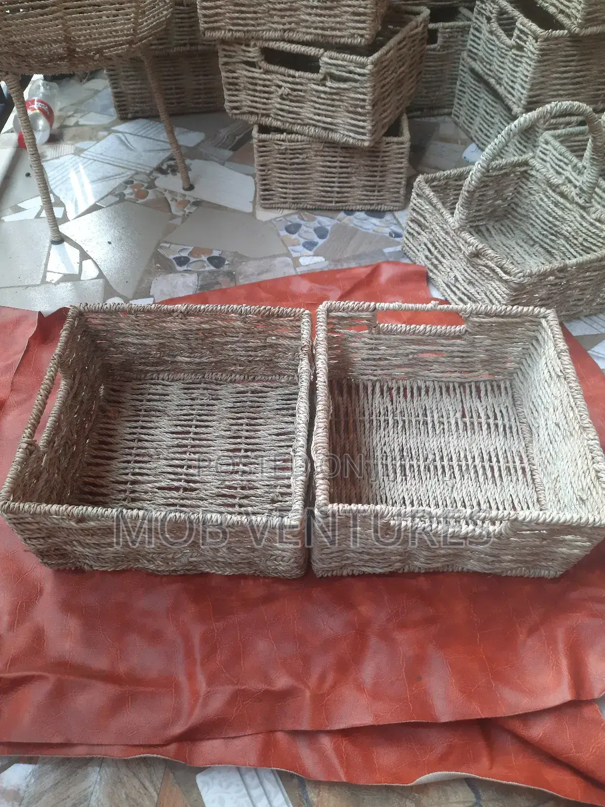 Raffia Basket
