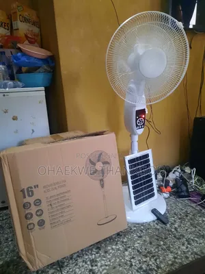 Solar Rechargeable Fan