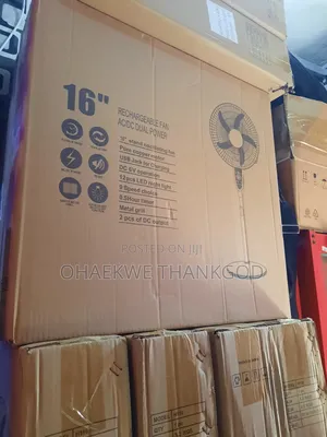 Solar Rechargeable Fan