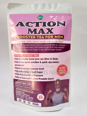 Photo - Action Max Booster Tea: Achieve Peak Performance in Bed.