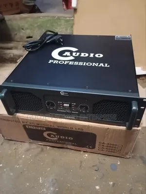 C Audio Professional Power Amplifier Model Ca6000