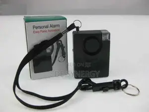 Personal Security Alarm/Siren System With LED Light