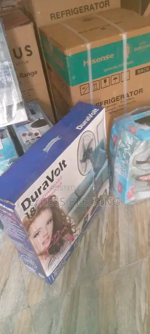 Duravolt Best Rechargeable Fan With Timer and Night Light