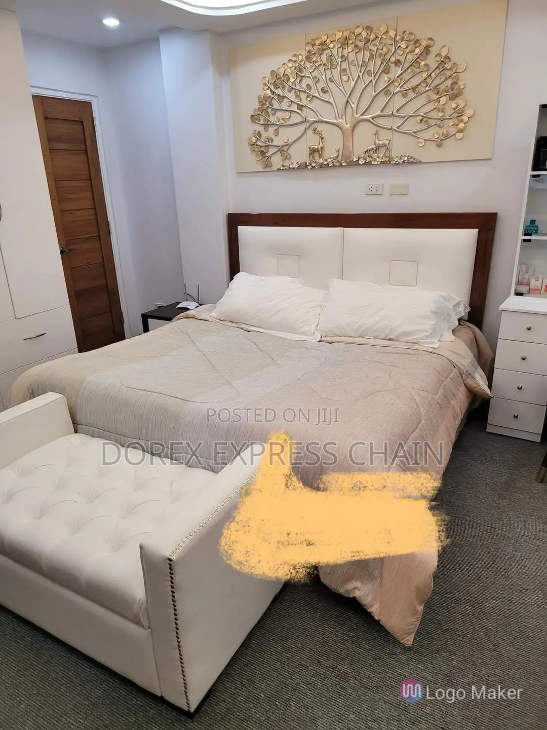 High-Quality Upholstery Bed Frame - Comfortable Durable