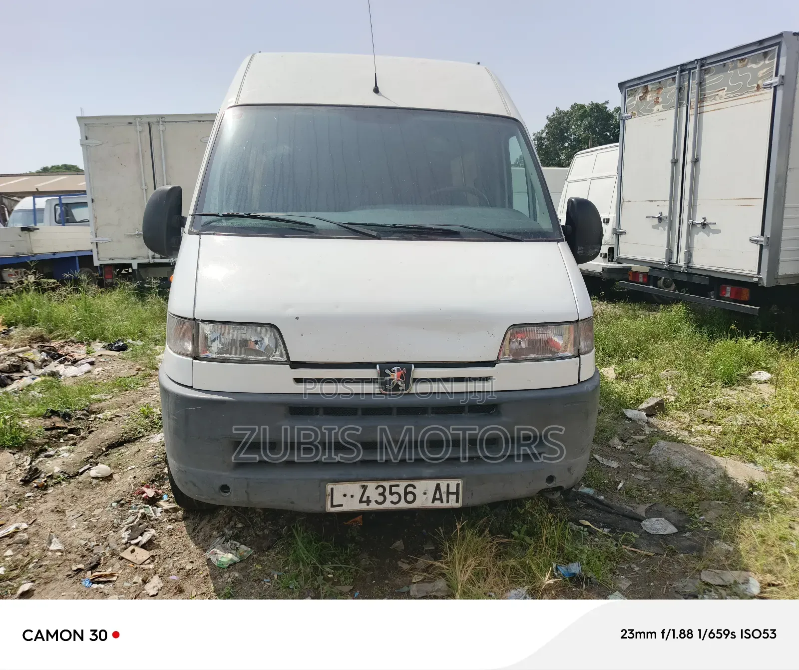 Peugeot Boxer 2003 White