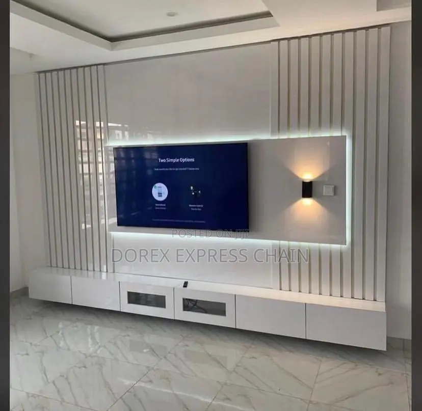 Compact TV Console With Storage - Perfect for Small Spaces