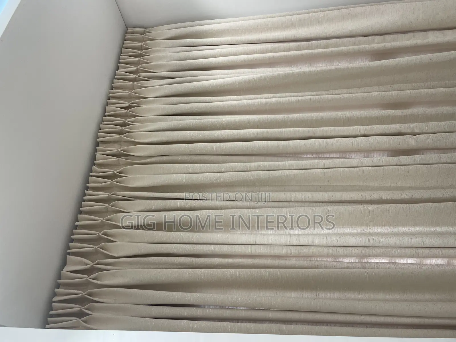 Turkish Quality Curtains Beige