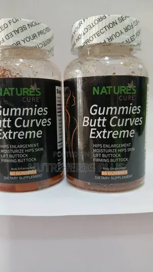 Nature's Cure Gummies Butt Curves Extreme for Firm Buttocks
