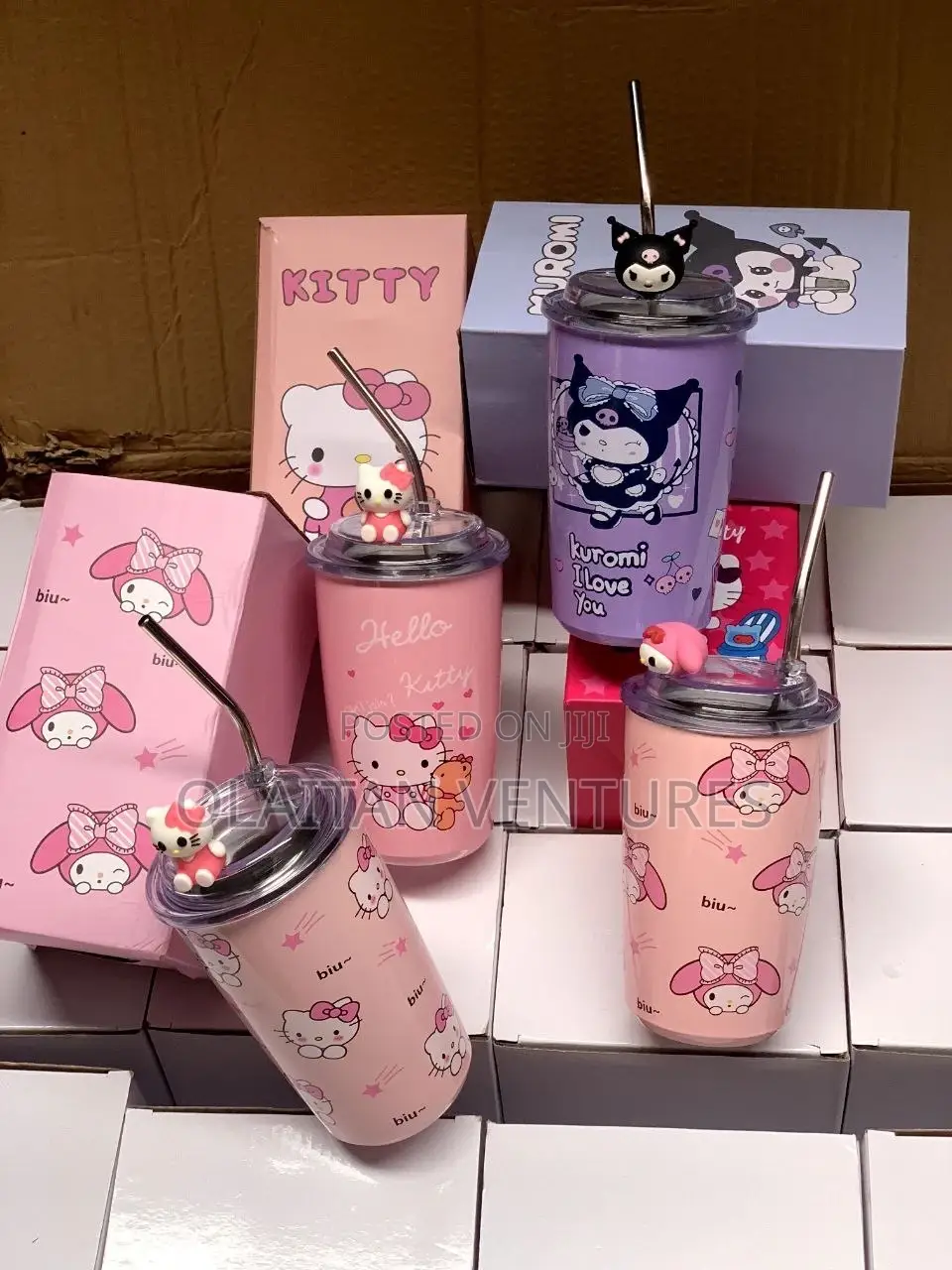 500ml Hello Kitty Insulated Cup