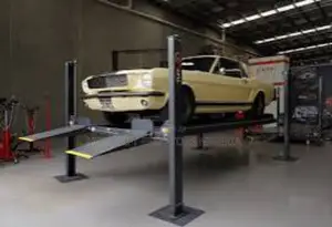 Four Post Commercial Automatic Lift