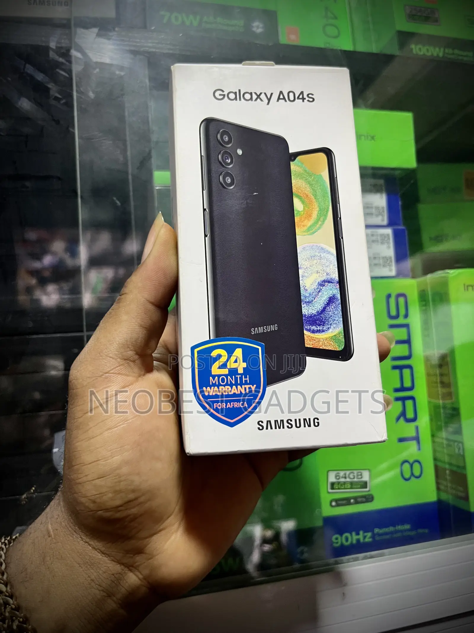 New Samsung Galaxy A04s 64 GB Black