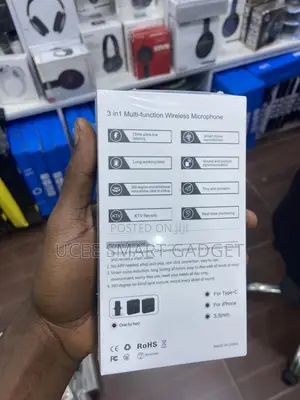 Sx31 3 in Multifunction Wireless Microphone