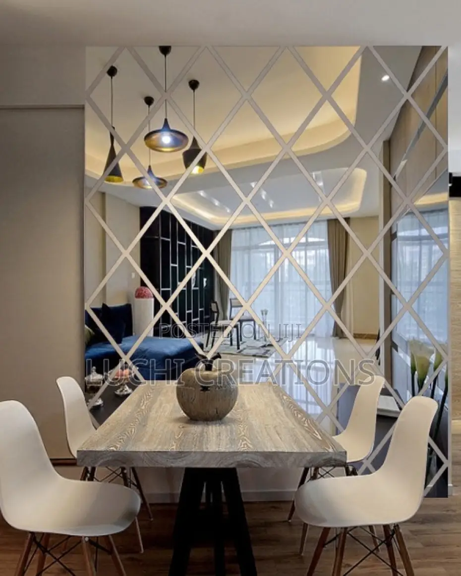 Diamond Acrylic Mirror.