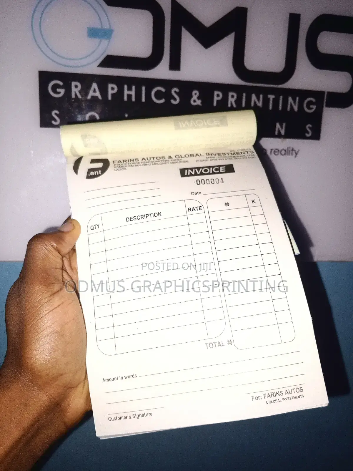 Quality Receipts and Invoice Booklets