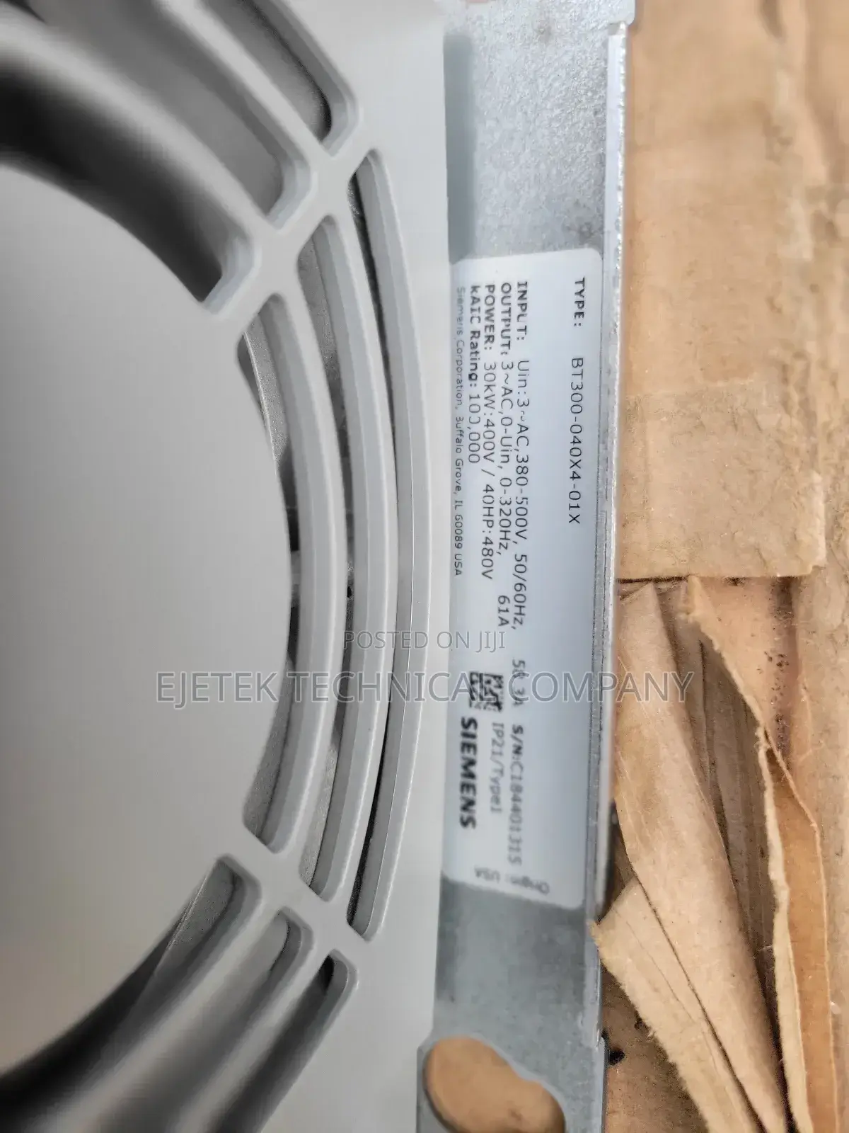 Siemens VFD Inverter Motor Drive 30kw/40hp