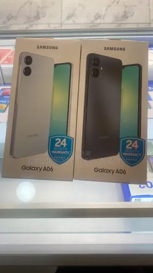 New Samsung Galaxy A06 64 GB Black